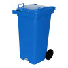 Lixeira Container Plástico  Injetado  120 L 2 Rodas 200 mm JS