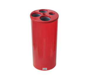 Lixeira Copos Plástico RED 22 L Água/Café VM JS