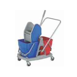 SL Balde com Espremedor  Duplo 32 L Azul / Vermelho CT